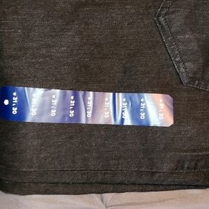 Mens, Luck Brand black jeans, 31X30, with tags.